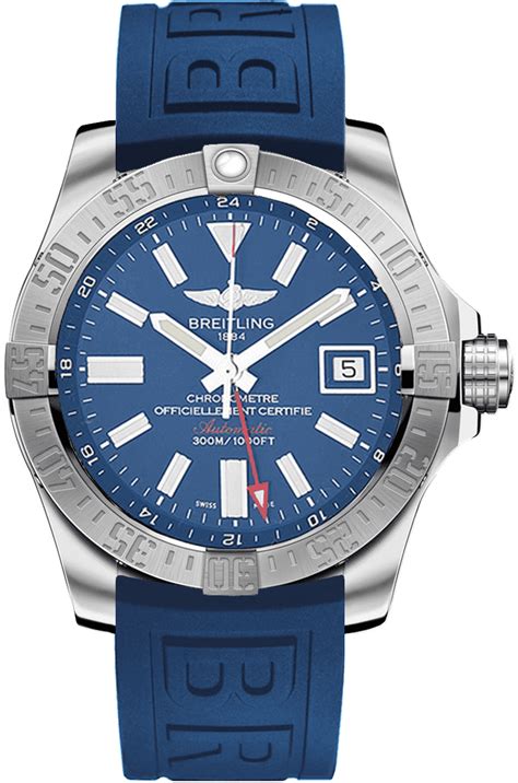 breitling avenger blue strap|Breitling watches for sale.